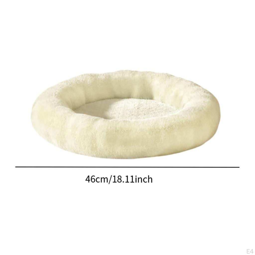 Kočičí pelíšek Donut Plyš pro psy pro malé psy Kočky Štěně Kotě