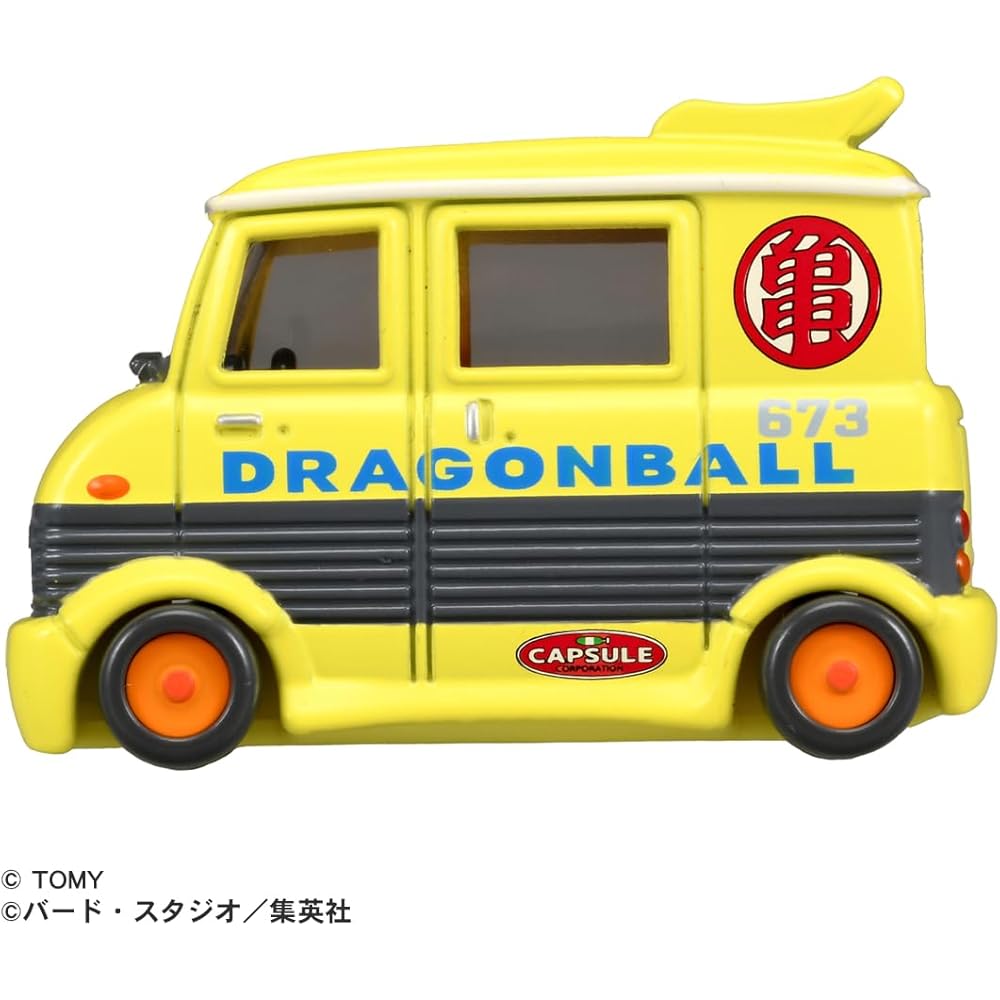 Takara Tomy Tomica Dream Tomica Dragon Ball Master Roshi Wagon Mini Car Toy for Ages 3 and Up