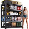 72''H Garage Shelving Heavy Duty 5-Tier Adjustable Storage Shelves Unit,3000 LBS Metal Utility Rack Shelf for, Customized