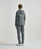 Sergio Tacchini M Ventilated Hooded Woven Jacket (D.Grey)