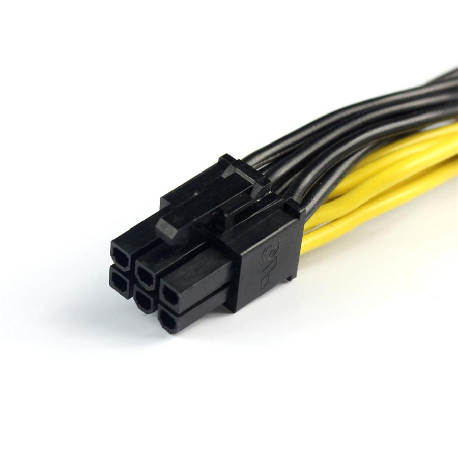 5Pcs Modular PSU Power Supply Cables PCIE 6pin To 8pin +6pin Splitter Cable Cord