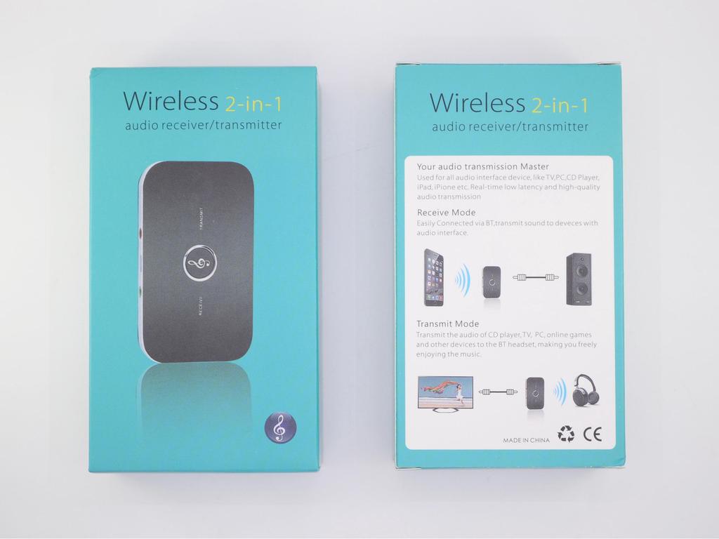 B6 Two-in-One Bluetooth 5.4 Audio Receiver and Transmitter Adapter