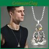 Collier Pendentif Scorpion Captivant Avec Design Lotus Sophistiqué Pour les Amateurs de Mode
