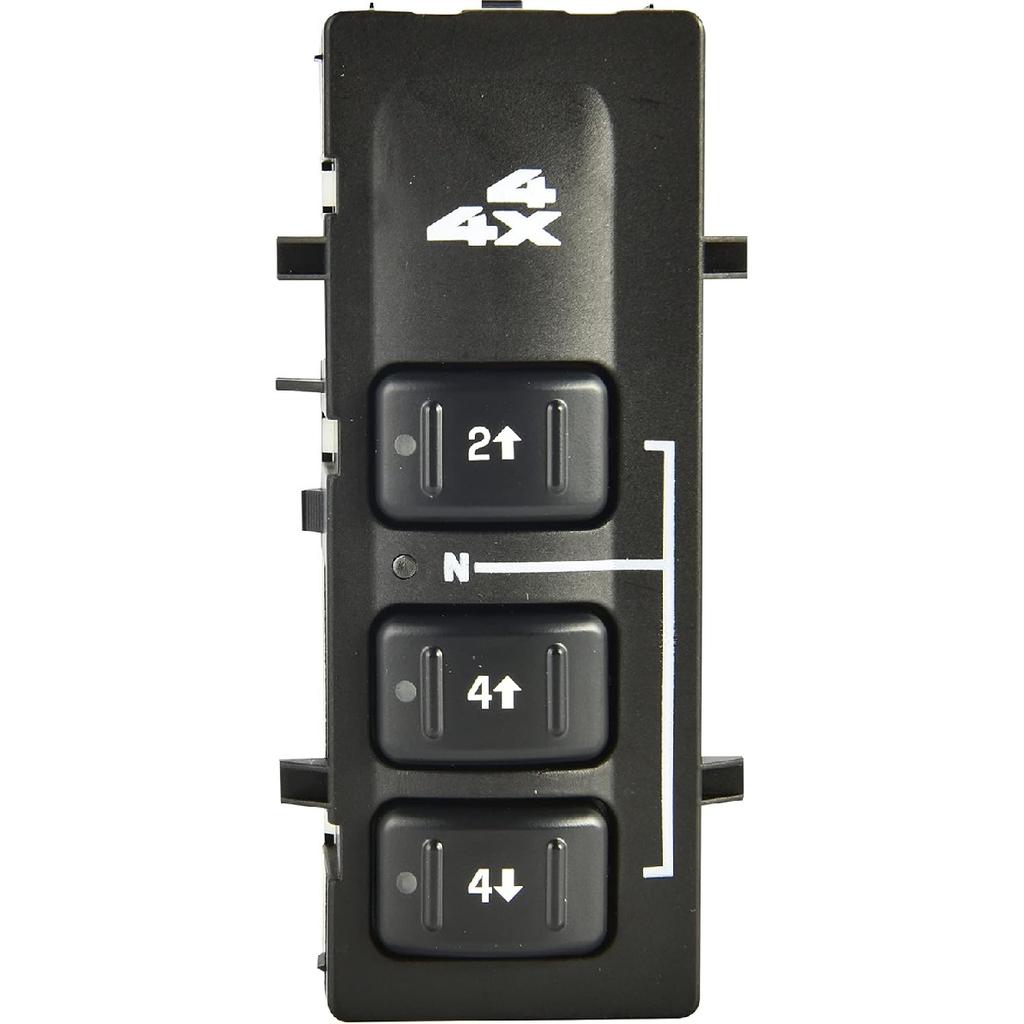 4WD Wheel Drive Switch 4X4 Selector Switch Compatible With 2003-2007 Chevy Avalanche Silverado Suburban Tahoe GMC Sierra Yukon Replacement For