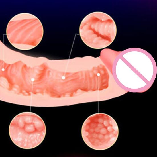 Penis uriaș realist, convenabil, cupă de masturbare confortabilă, cu două scopuri, pentru bărbați