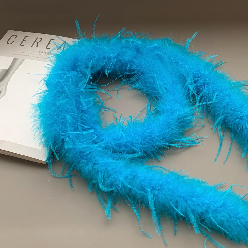 Colored Feather Strips, Ostrich Hair, Top Strips, Dance Costumes DIY Decorative Materials, Clothing Accessories