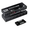 SYONG 4Kx2K 3D 4 Input 2 Output HDMI Matrix 4x2 Video Switcher Support 1080P HDMI 4 In 2 Out HDMI Splitter With Remote Control