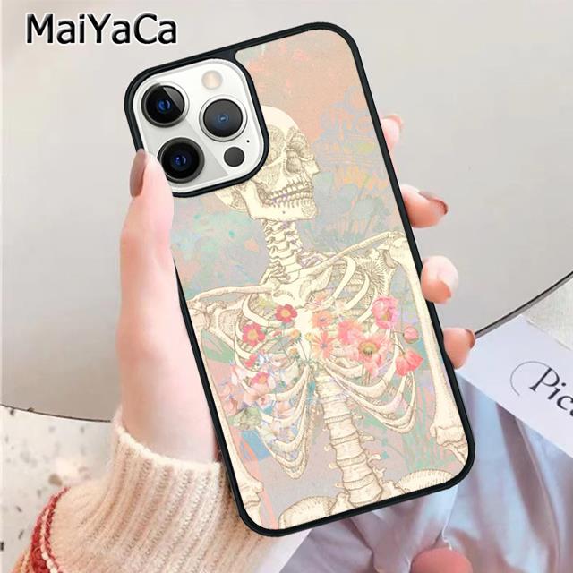 Medical Human Anatomy Phone Case For iPhone 17 Air 13 14 16 16e 15 pro max plus 11 12 cover  coque