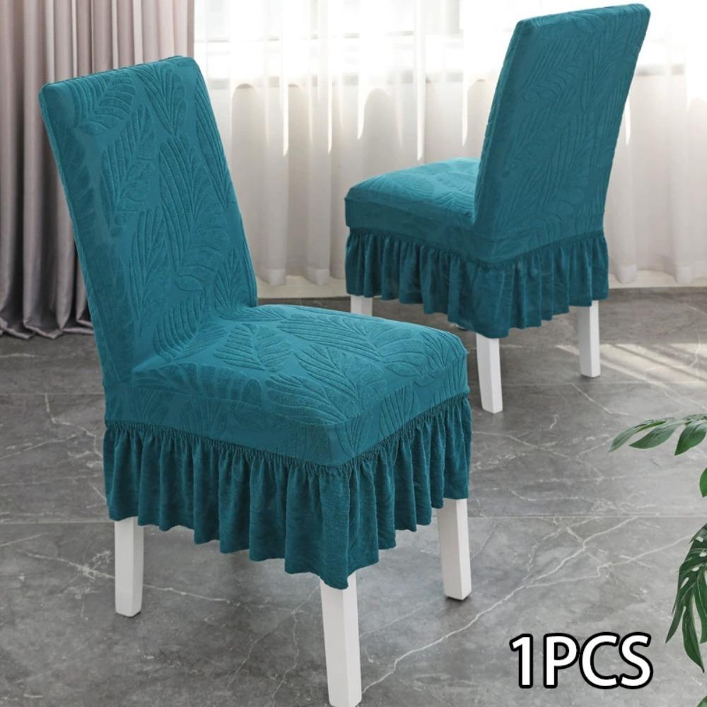 1Pcs Removable Universal Chair Cover Thickened Backrest Protector Stool Slipcover for Home Kitchen