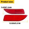 Rear Bumper Lamp Reflector Light For Toyota Corolla 2011 2012 2013 Left Right EV