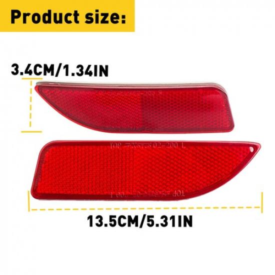 Rear Bumper Lamp Reflector Light For Toyota Corolla 2011 2012 2013 Left Right EV