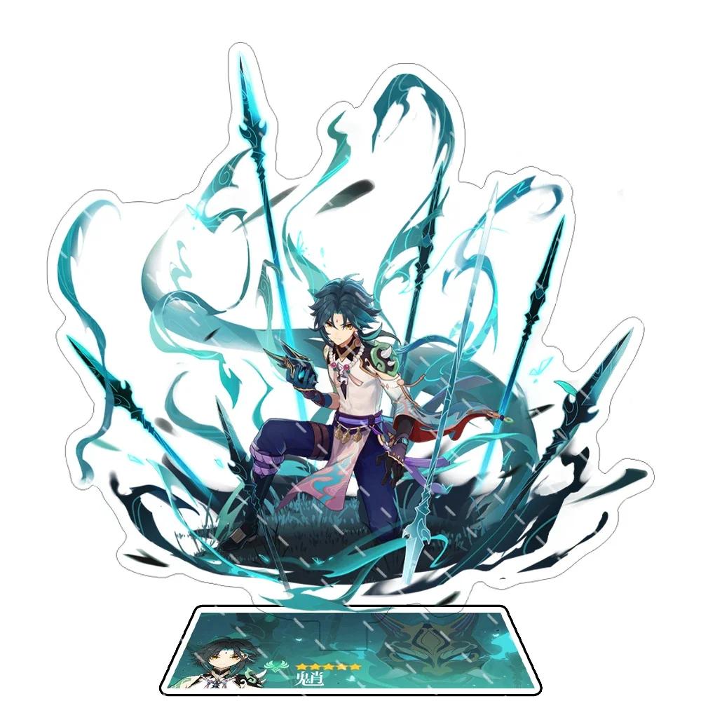 Anime Figure Impact Wanderer Nahida Cyno Yelan Acrylic Stand Model Plate Desk Decor Standing Sign Fans Gift
