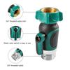 Portable Sturdy Plastic Water Hose Shut Off Valves Set for Rain Barrels With 3/4" Thread and Pipeline Tape Daily Use