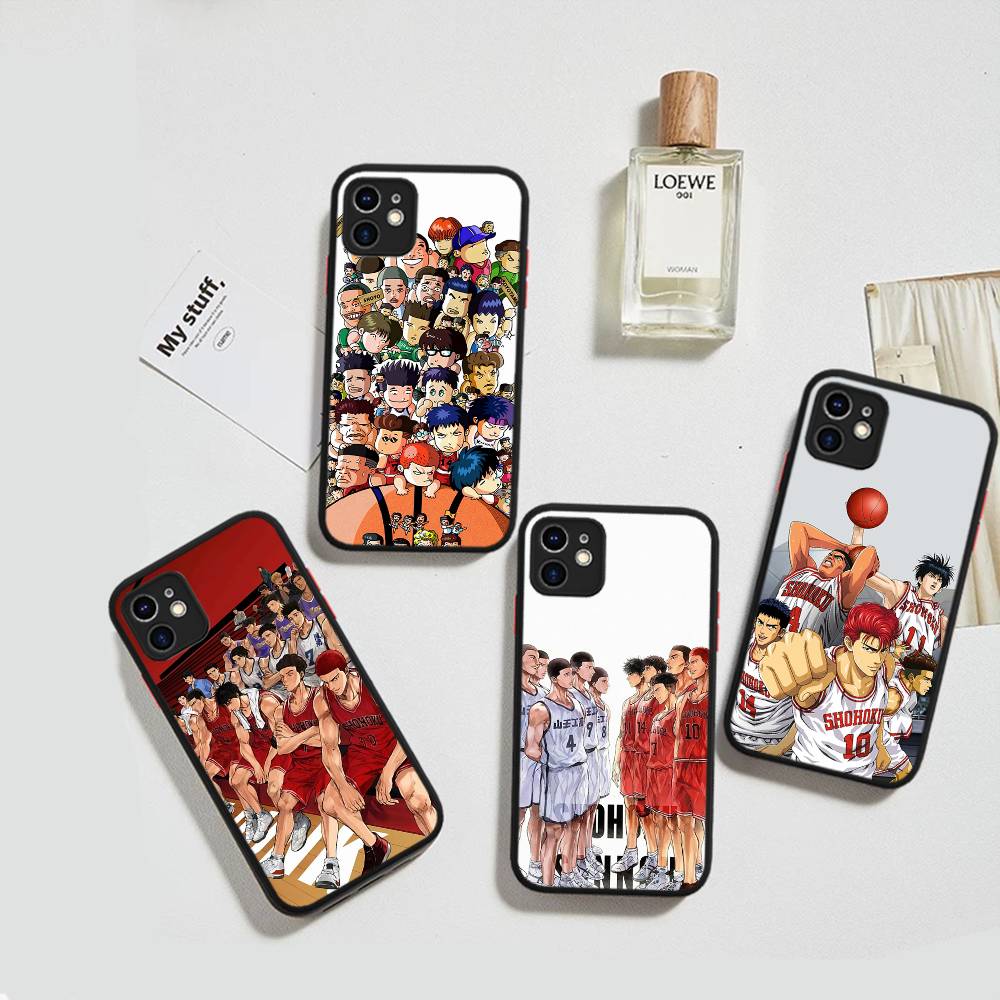 Anime The First Slam Dunk Phone Case For IPhone 16e 16 15 14 13 12 11 Pro Max X XS Max Plus Matte Clear