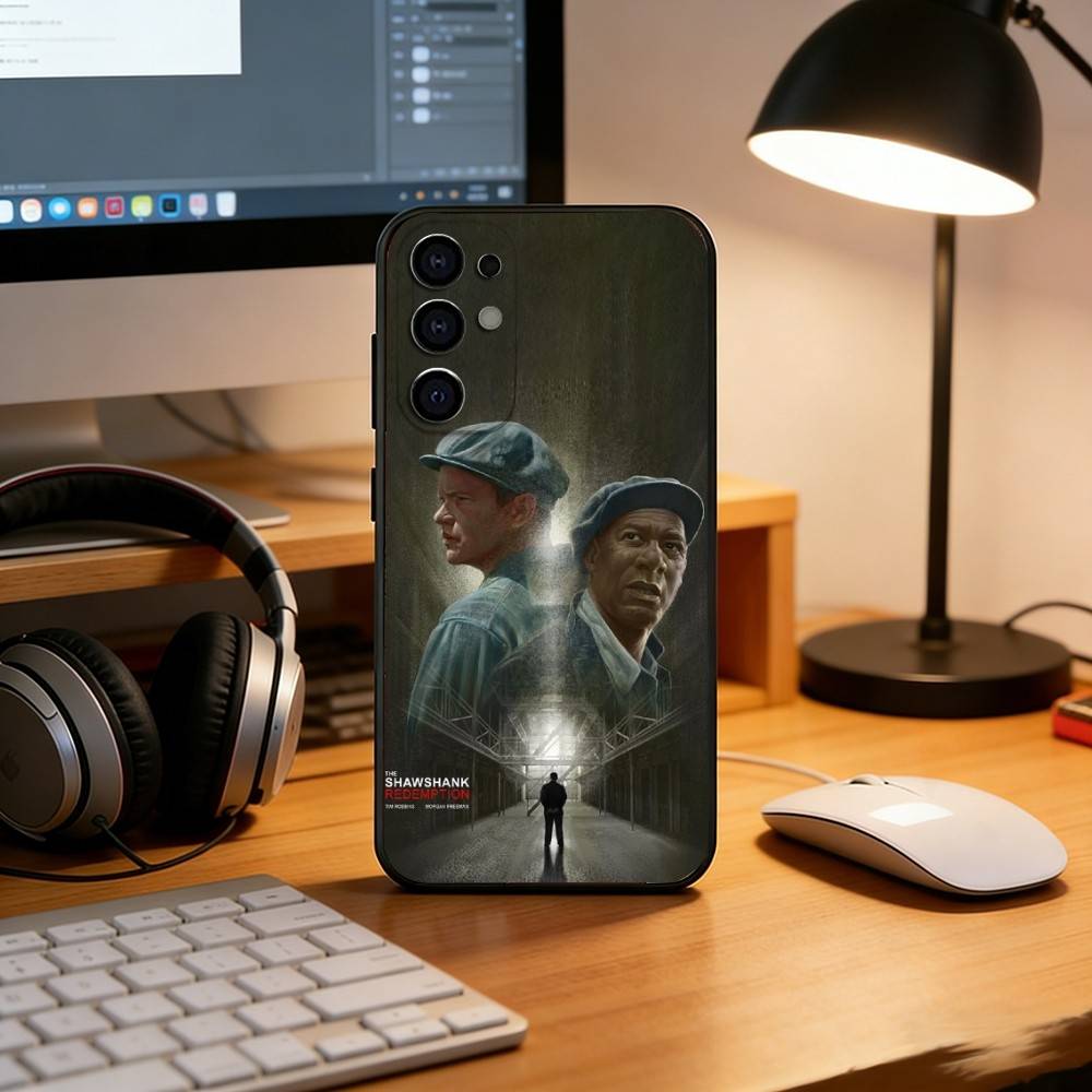 The Shawshank Redemption Phone Case For Samsung S25,S24,S21,S22,S23,S30,Ultra,S20,Plus,Fe,Lite,Note,10,Black Cover
