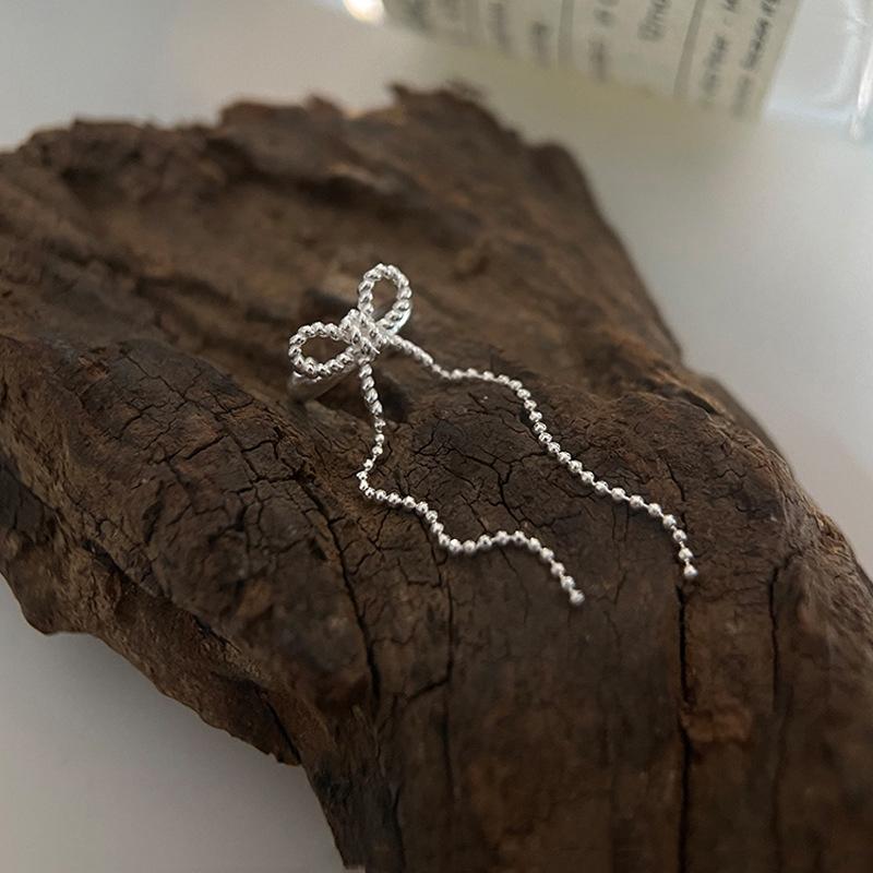 

Винтажные легкие роскошные изысканные ушные манжеты с бантиком для женщин, непирсинговые зажимы для ушей