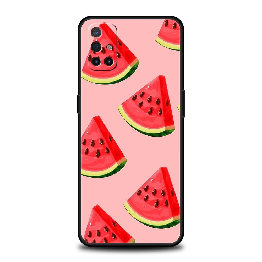 Fruit Juice Flower Pattern Phone Case For OnePlus 13 12 11 10 9 8 7T Pro 13R 12R 10R 9RT 8T Nord N200 2T CE 2 3 5G Lite Cover