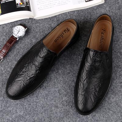 Fashion Loafers Shoes For Men 2024 Autumn Summer Men's Shoes Casual Vintage Leather Design Slip-on Flats Brand Driving Business Footwear