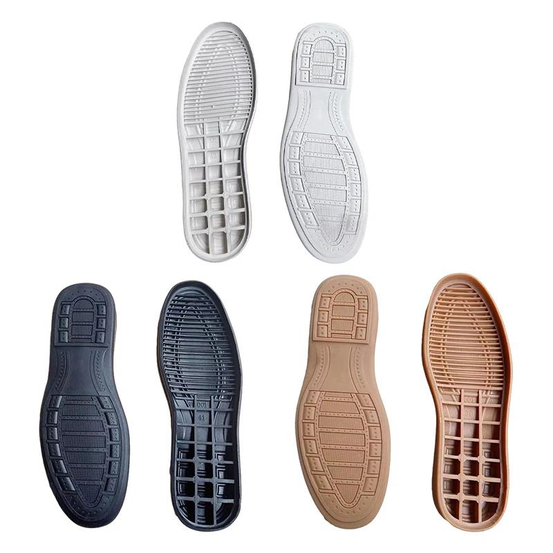 Gummi-Schuhsohlen Reparatur für Herren Lederschuhe Anti-Rutsch Bodenhaftung Halbe Außensohlen Ersatz DIY Matte Polster Vorfußpolster Sohle