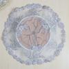 Round Mesh Sequin Flowers Embroidery Table Cloth Cover Wedding Tablecloth Kitchen Christmas Table Decoration and Accessories