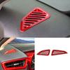 Red For Toyota GR Corolla Hatchback Dashboard L&R Air Outlet Vent Trim -2024