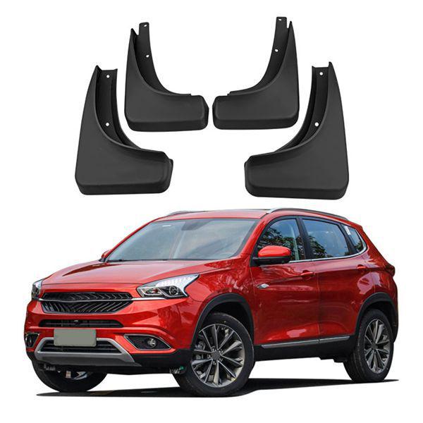 Black ABS Car Mudguards Set for Chery Tiggo