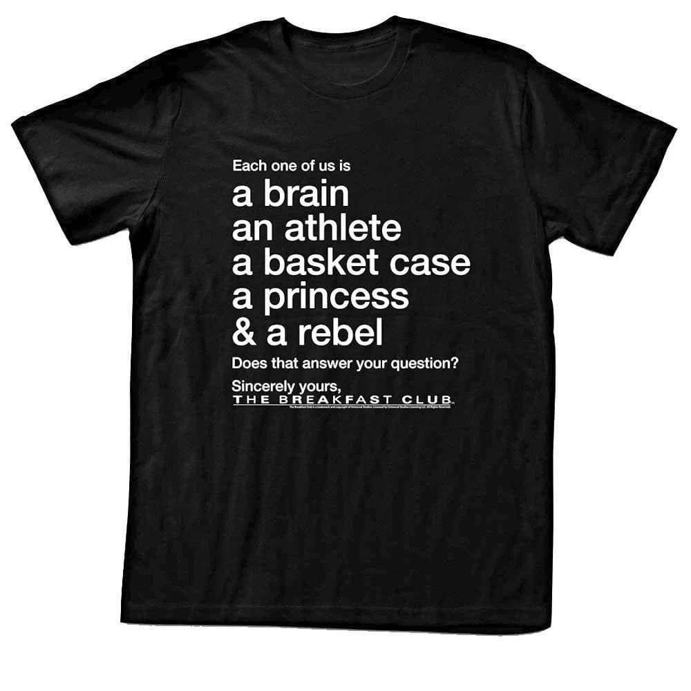 Breakfast Club Inclusive Men s T Shirt XXXXL