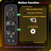 Master Power Window Switch.11 Metal P.Compatible With 2011 2012 2013 2014 Jeep Grand Cherokee.Dodge Durango.Driver Side Control Switches Front