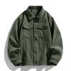 Spring and autumn new men's tops, American ruffians, handsome trends, casual and versatile loose cargo jackets, men's jackets