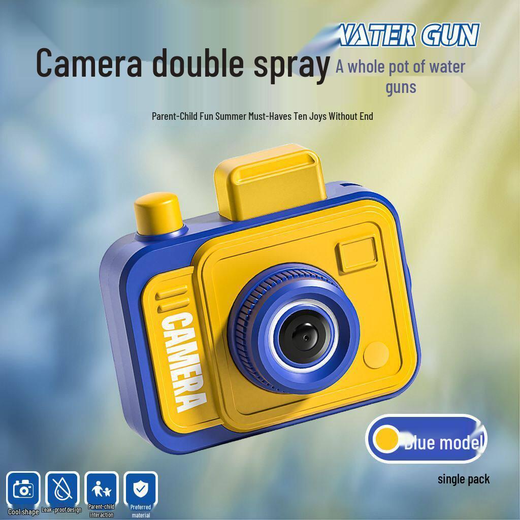

Creative Double Spray Camera Water Gun - Children s Outdoor Summer Prank Toy