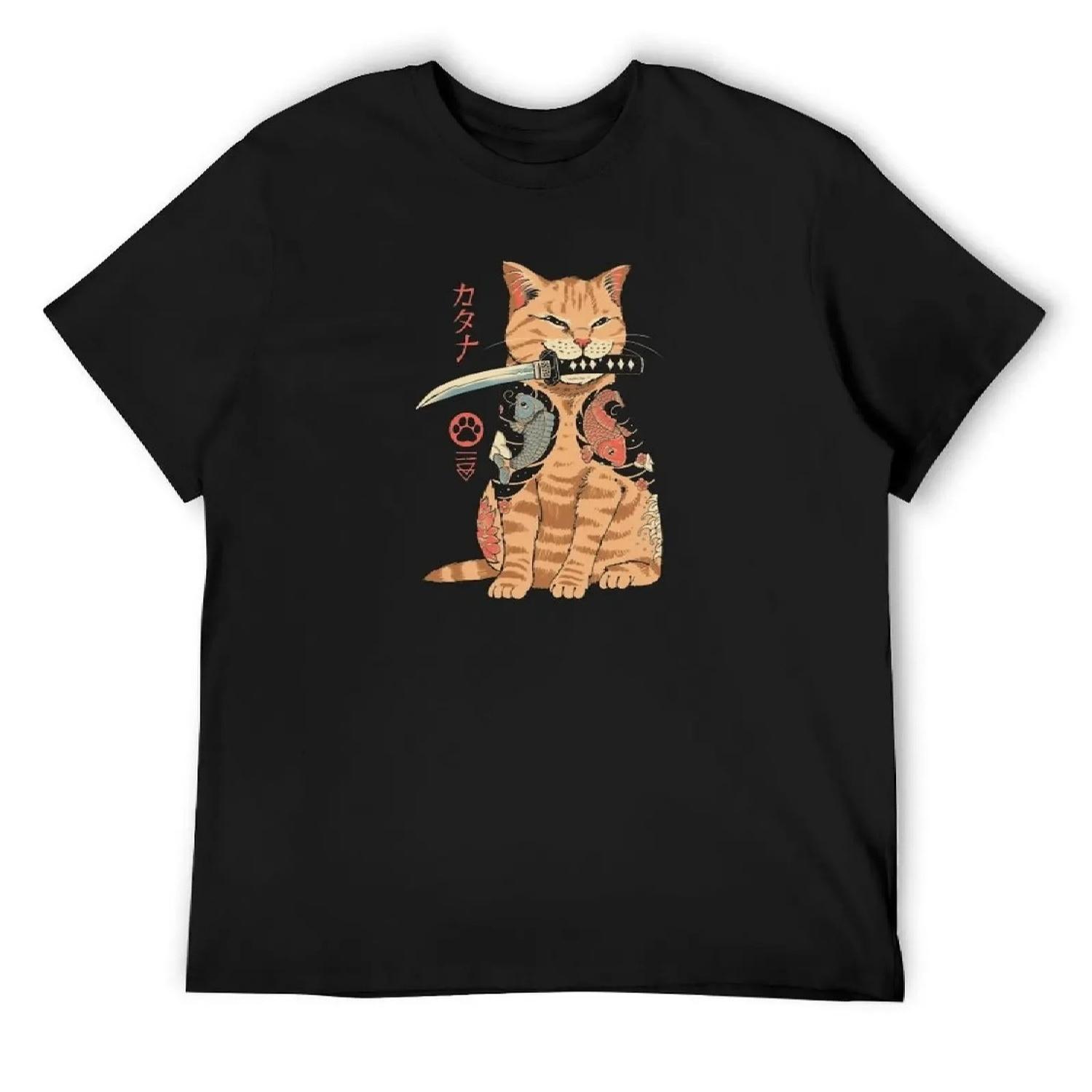 

Catana Redefined T-Shirt Anime t-shirt summer top aesthetic clothes fruit of the loom mens t shirts XXXXXL чорний