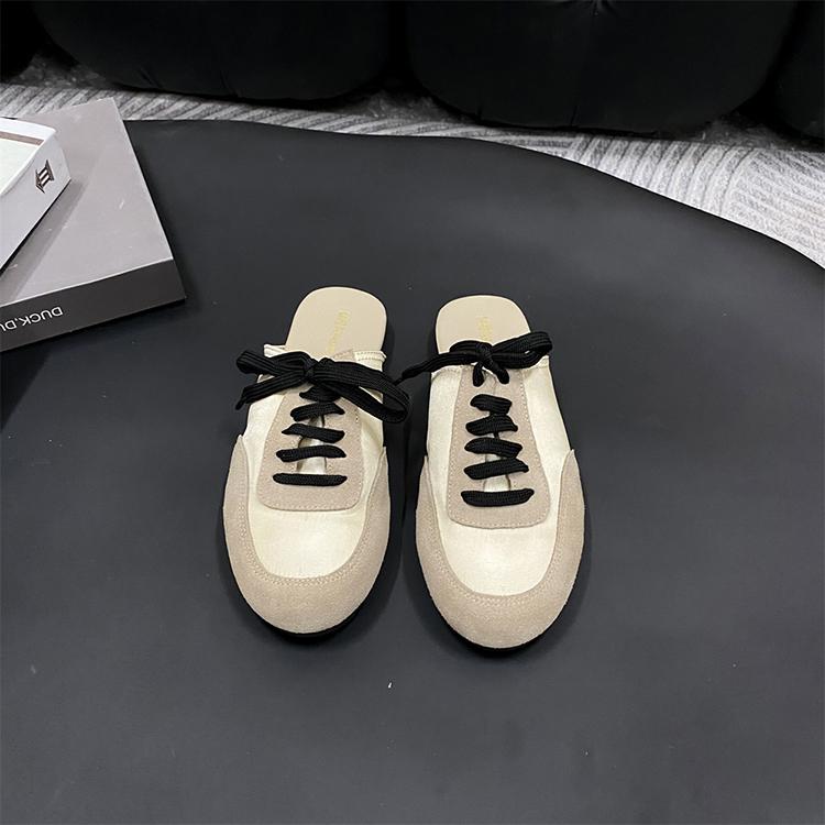 Mixed Color All Match Women Sneakers Flat Heel Walking Shoes Casual Trainers Female Runway Daily Sport Shoes For Girls