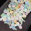 Polished White Uncut Opal Stone, Multi fire Opal, 7-15 MM Size Rough. Opal Rough Lot.