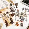 4/24sheets Creative Life Small Items Die Cutting PET Stickers DIY Diary Scrapbooking Materials Cute Stationery Stickers