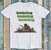 Sasquatch Badoing The Big Lez Show Bigfoot Drôle Culte Cadeau T-shirt M1413