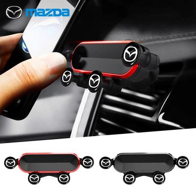 Car Logo Mobile Phone Holder Navigation GPS Support For Mazda 3 Alexa CX30 CX-30 CX3 CX-3 CX5 CX-5 CX8 CX-8 CX9 CX-9 Accessories