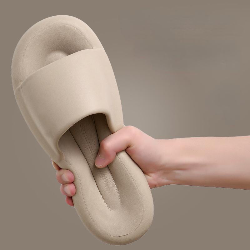 

Жіночі тапочки на платформі, модні з шикарним гострим кінчиком, гарячі зручні шльопанці, нові літні 2024 милі жіночі сандалі 44-45 коричневий