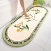 Household Door Carpet Bedroom Bedside Blanket Bathroom Bathroom Door Non-slip Floor Mat Living Room Floor Mat