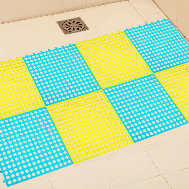 Bathroom Non-slip Mat Splicing Floor Mat Toilet Floor Mat Household Bath Toilet Kitchen Splicing Waterproof Floor Mat