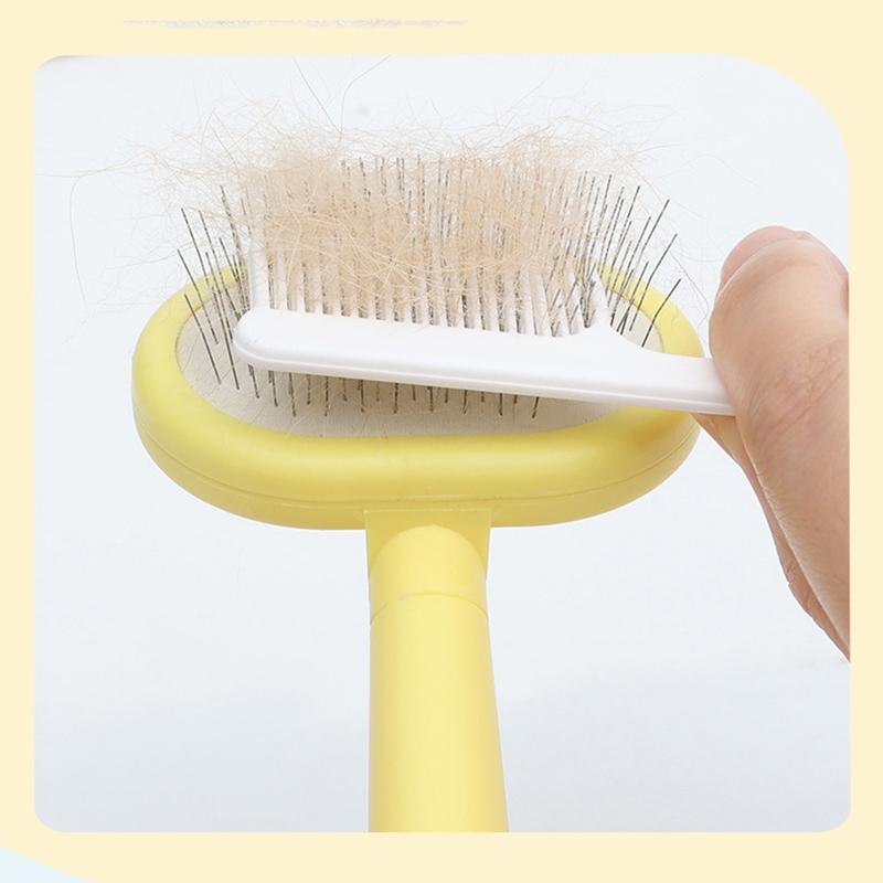 Pet Comb 1PC for Cats & Dogs Grooming Comb De-fluffing Fluffing Hair Pet Supplies Sticky Hair Remover