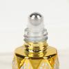 6Ml Mini Steel Ball Roll-On Bottle Luxury Gold Glass Perfume Sample Vials Portable Refillable Bottles Travel