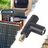 DC7909 Y Splitter Connector Merges Double Solar Inputs To DC5521 Port Enhances Charging Efficiency On Solar Generators