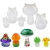 Mushroom Silicone Mold for Epoxy Resin Casting Home Decors Scented Candle DIY Soap Making Mould 3D Mushroom Resin Molds