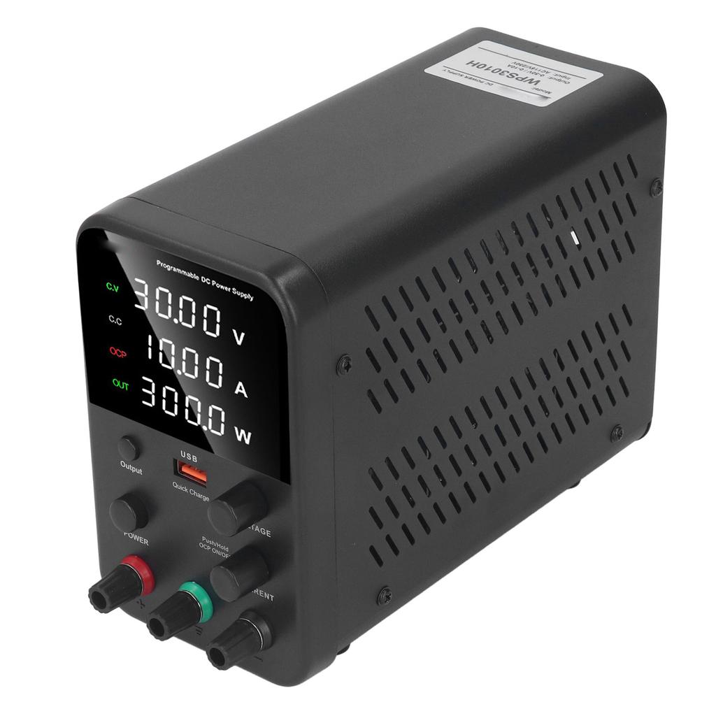 WPS3010H 0‑ 0‑10A 300W DC Power Supply Variable Aluminum Alloy Regulated Power Supply