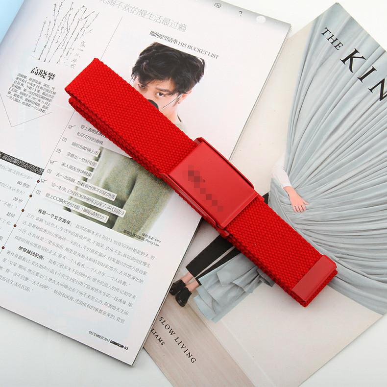 Canvas Belt For Men And Women With Alloy Buckle Fashion Casual Accessory For Students