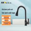 Suishijia All-Copper Pull-Out Kitchen Faucet