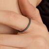UNI.J [Ir246]Rainbow SleekChicTurquoise Silver Ring
