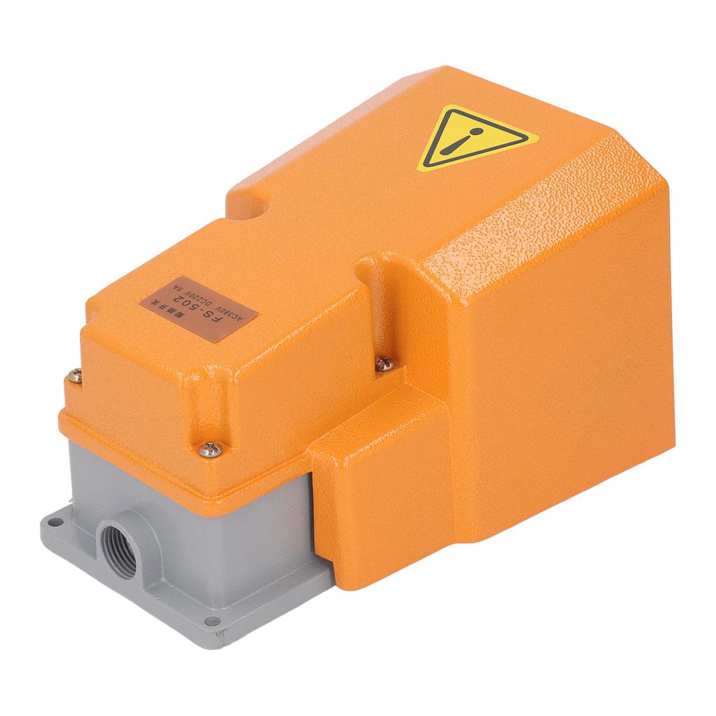 Przełącznik nożny DC220V Normalnie zamknięty Srebrny styk Pneumatyczny zawór pedałowy do urządzeń spawalniczych i drukarskich