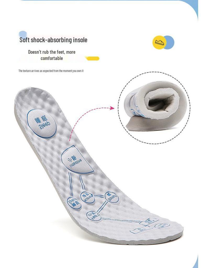 Genuine Leather Non-Slip Nurse Shoes with Soft, Breathable, Thick Sole
