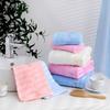 Solid Color Thickened Adult Face Wash Cotton Towel Super Soft Absorbent Cleansing